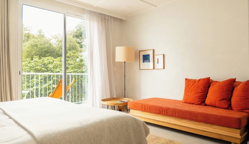 Suite junior, vistas al jardín (Garden Level)
