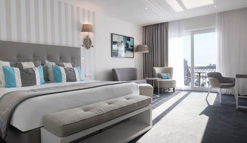 Suite junior, 1 cama doble, vistas al mar