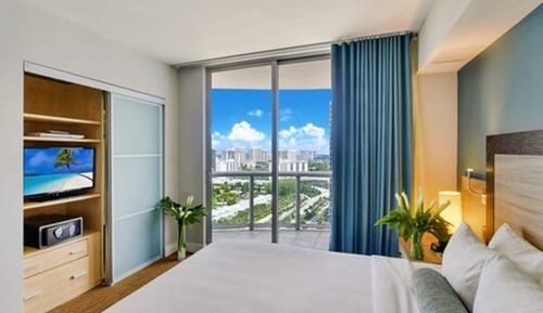 Ático de lujo, 2 habitaciones, vistas a la bahía