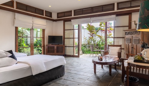 Suite, vistas al jardín