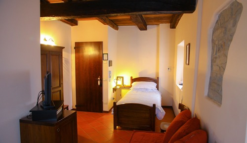 Habitación individual Confort, vistas al parque