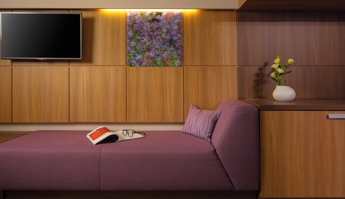 Habitación con 2 camas individuales, balcón, vistas al mar