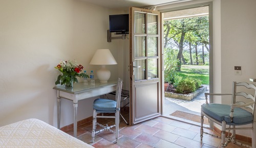 Habitación doble, en la zona del jardín
