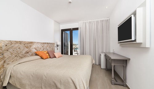 Habitación estándar doble, balcón, vistas al mar