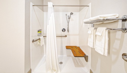 Habitación estándar, 1 cama de matrimonio grande (Roll-In Shower)