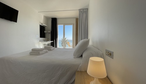 Habitación panorámica doble, terraza, vistas al mar