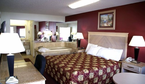 Suite Deluxe, 1 cama de matrimonio grande, bañera de hidromasaje