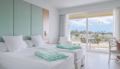 Habitación doble superior, vistas al mar