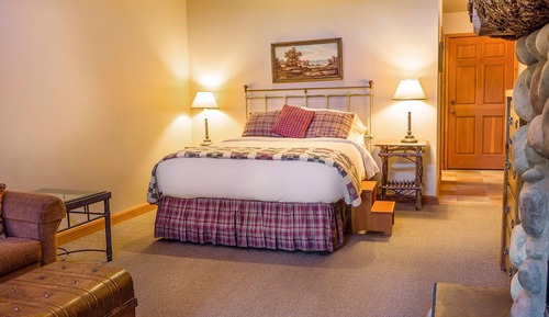 Cabaña, 1 cama de matrimonio con sofá cama (Riverfront)