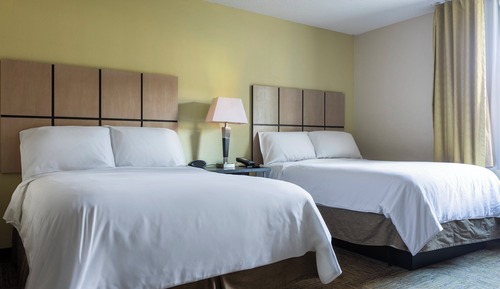 Suite estudio, 2 camas dobles, no fumadores (Roll-In Shower)