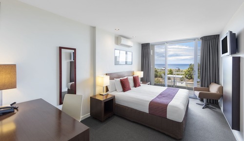 Habitación estándar, 1 cama de matrimonio grande, vistas al mar