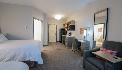 Suite estudio, 2 camas dobles