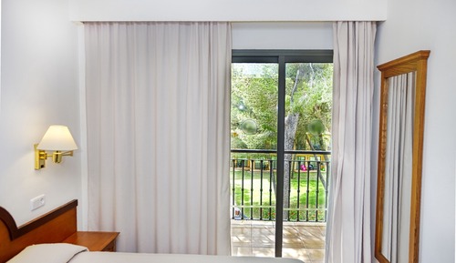 Apartamento, 1 habitación, vistas al jardín
