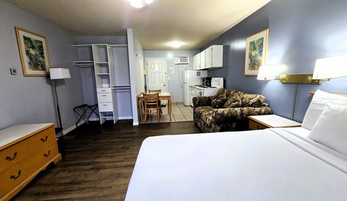 Suite estudio, cocina