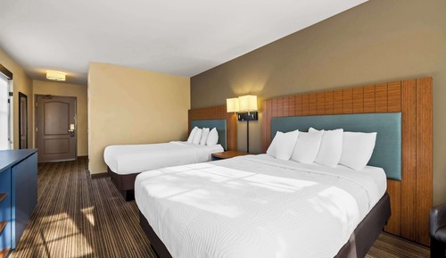 Habitación, 2 camas de matrimonio, accesible para personas con discapacidad, no fumadores