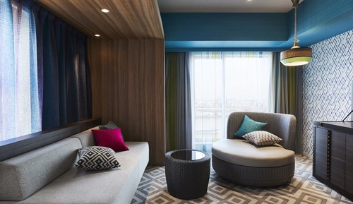 Habitación Deluxe, no fumadores, en esquina (Carib)