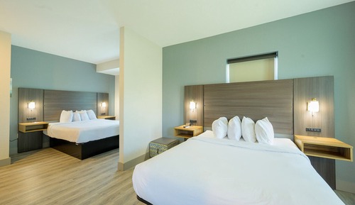 Suite estudio, 2 camas de matrimonio, no fumadores