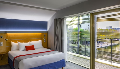 Suite, 1 cama doble, balcón, vistas al puerto deportivo