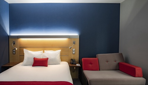 Habitación estándar, 1 cama doble, vistas a la ciudad