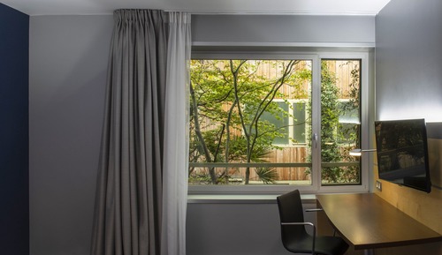 Habitación estándar, 2 camas individuales, vistas al jardín