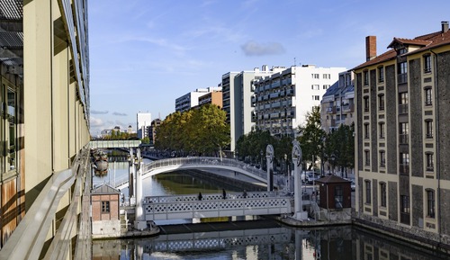 Habitación estándar, 1 cama doble, con vistas (Canal View)