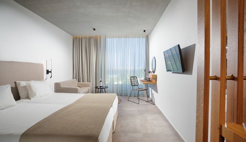 Habitación doble, vistas al jardín