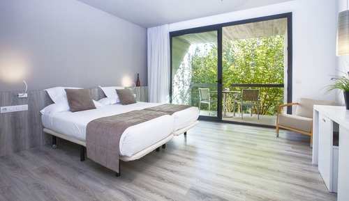 Habitación doble superior, balcón