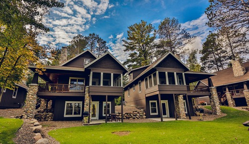 Habitación superior, varias camas, vistas al lago