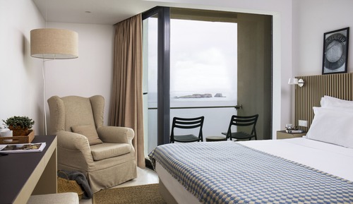 Habitación doble, vistas al mar