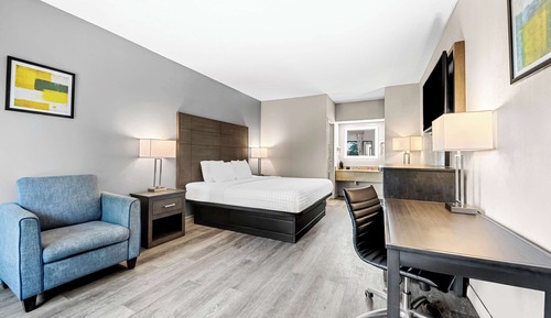 Habitación estándar, 1 cama de matrimonio grande, no fumadores (Pet Friendly)
