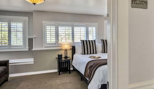 Habitación de lujo, 1 cama de matrimonio grande con sofá cama (Palisades)