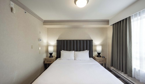 Suite estándar, 1 cama de matrimonio grande con sofá cama, cocina básica