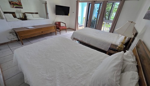 Habitación Deluxe, 2 camas dobles, vistas al mar