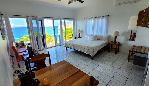 Suite, vistas al mar (Cliffedge Suite - Lower Level)
