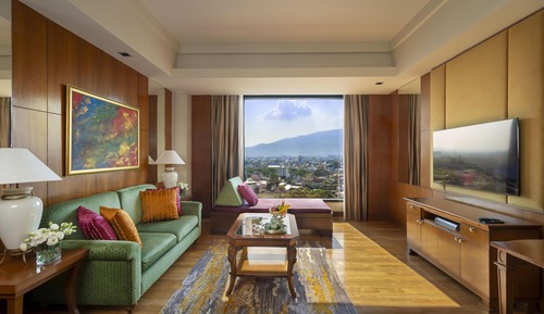 Suite ejecutiva, 1 cama de matrimonio grande, Acceso al salón del club