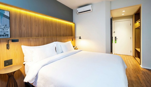 Habitación, 1 cama de matrimonio, accesible para personas con discapacidad