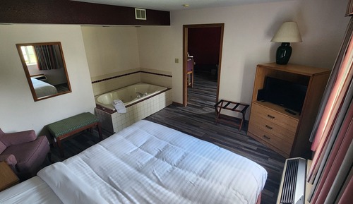 Suite, 1 cama de matrimonio grande con sofá cama (Jacuzzi)