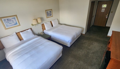 Habitación doble, 2 camas de matrimonio