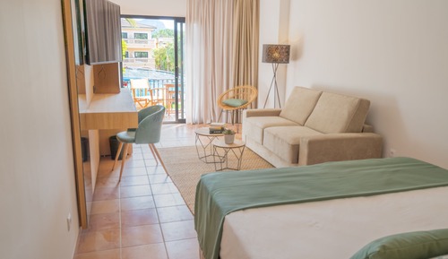 Suite Deluxe, balcón (Spa access)