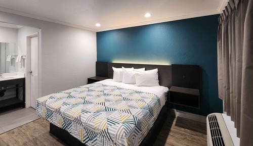 Habitación estándar, 1 cama de matrimonio grande, no fumadores, frigorífico y microondas