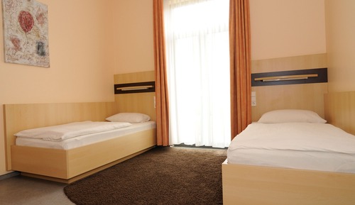 Habitación con 1 cama doble o 2 individuales