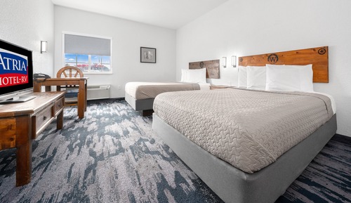 Habitación doble, 2 camas de matrimonio, fumadores
