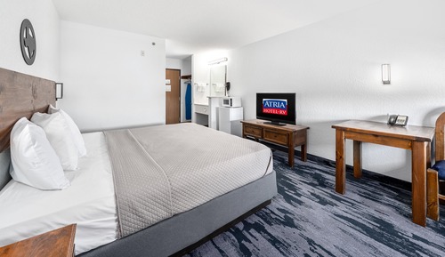 Habitación, 1 cama de matrimonio grande, accesible para personas con discapacidad, no fumadores