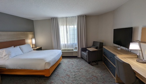 Suite estudio, 1 cama de matrimonio
