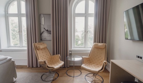 Habitación Deluxe doble, vistas al puerto