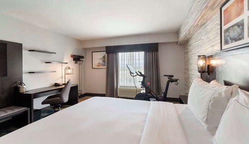 Habitación, 1 cama de matrimonio grande (Fitness)