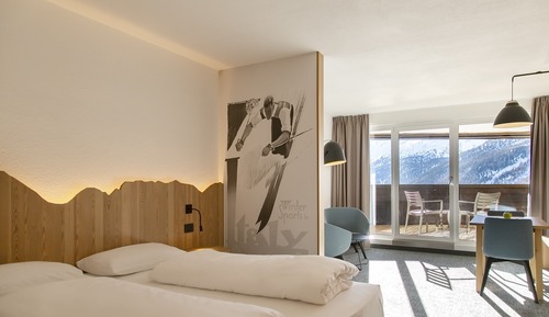 Habitación familiar, balcón