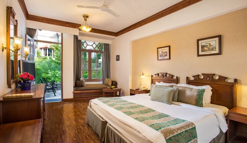 Habitación junto al jardín