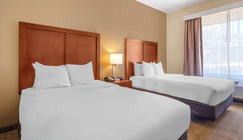 Habitación, 2 camas de matrimonio, accesible para personas con discapacidad, no fumadores