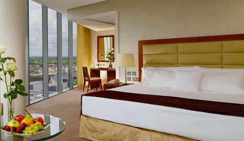 Habitación Deluxe, 1 cama de matrimonio grande, no fumadores, vistas a la ciudad